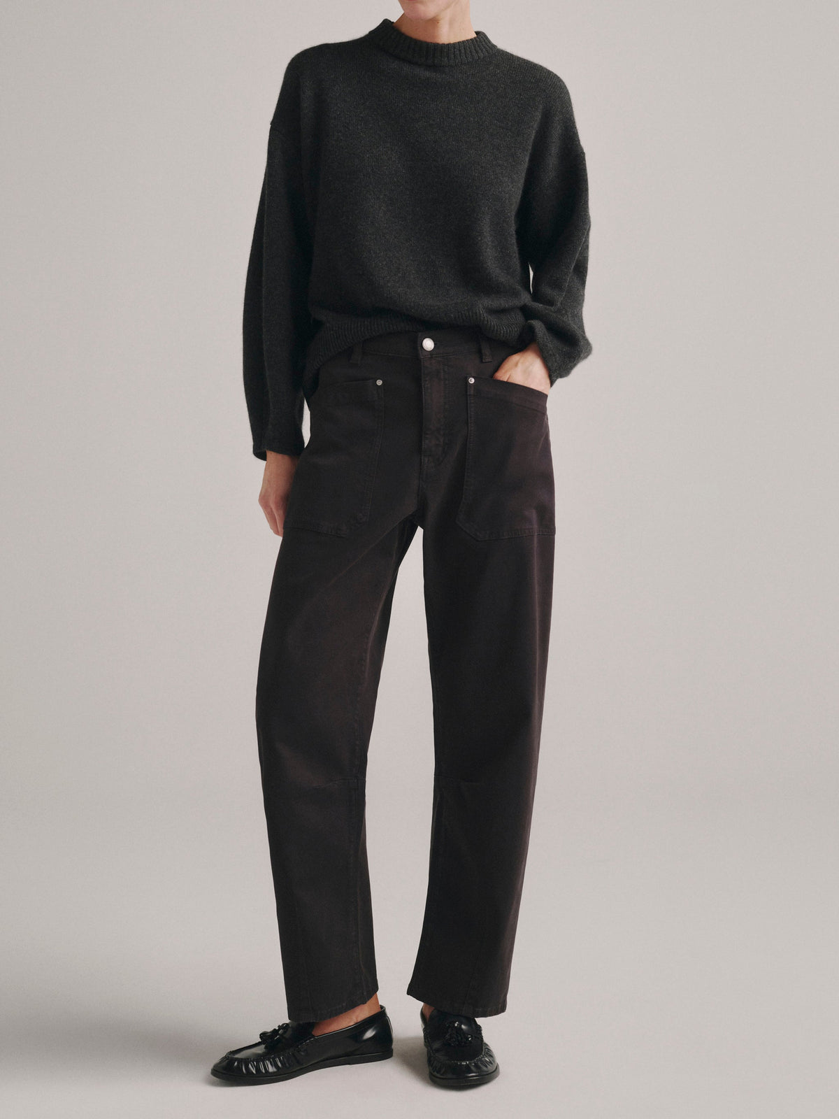 DL1961 Bilie easy jogger Dark Cinder