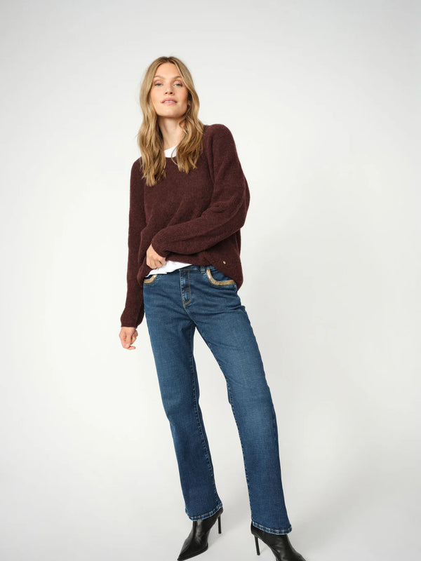 Mos Mosh Cecilia Perla Jeans Dark blue