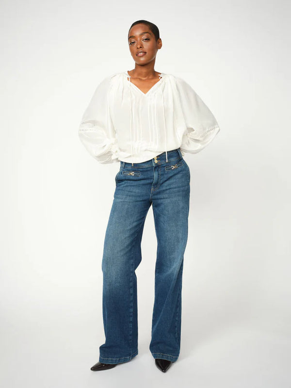 Mos Mosh Candia peach jeans Dark blue