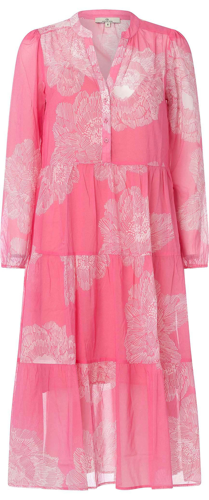 Pink 3548 Charlotte Sparre Splendid dress dot flower 3548 Pink – CourtyardUK