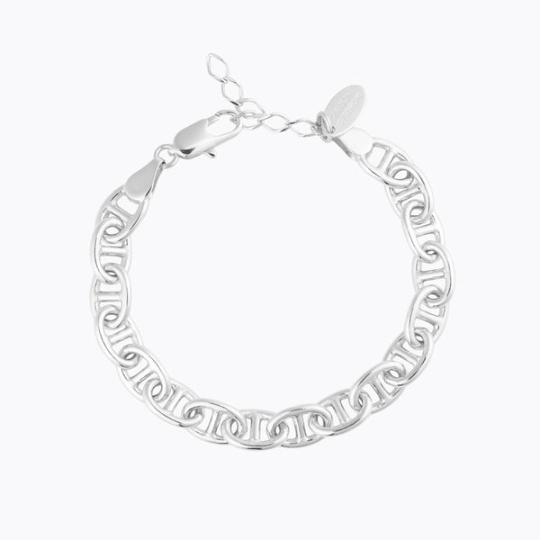 Caroline Svedbom Betty Chain Bracelet Rhodium