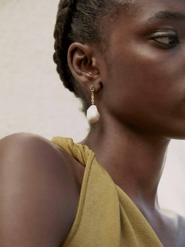 Shyla Ischia earrings Pearl