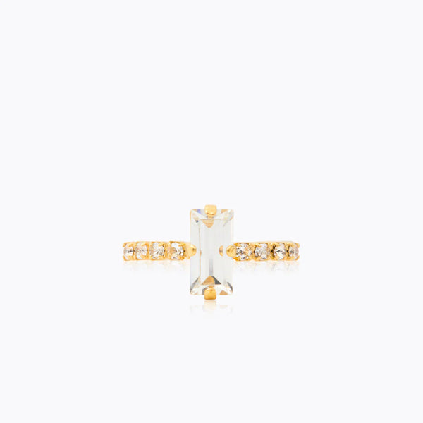 Caroline Svedbom Lucy Ring Gold crystal