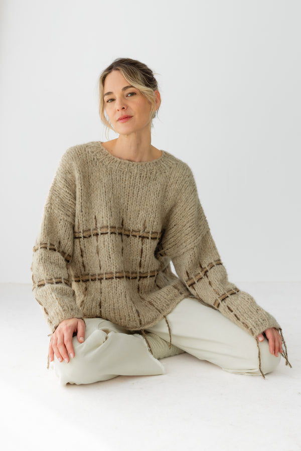 Michele and Hoven Nuna sweater  Natural