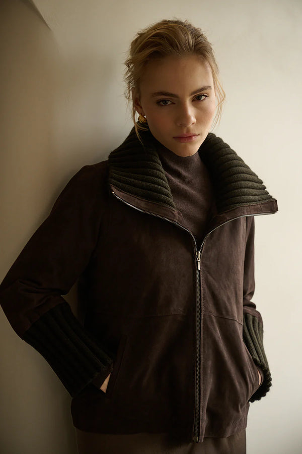 Oscar Nate Jacket Chocolate