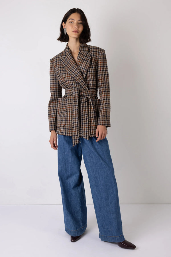 Vivere Nellie High Waist trouser Blue Denim