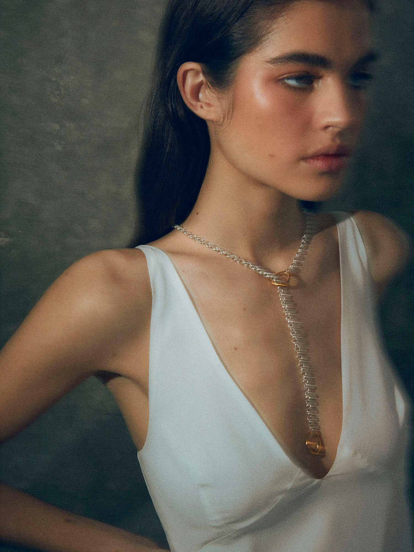 Shyla Meridian necklace Gold and silver