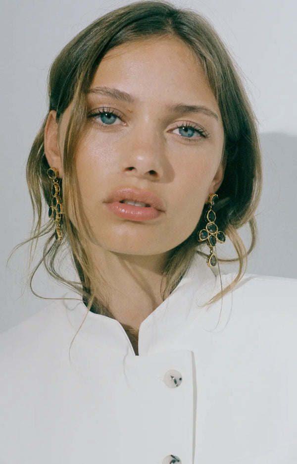 Shyla Serafina earrings Smoky