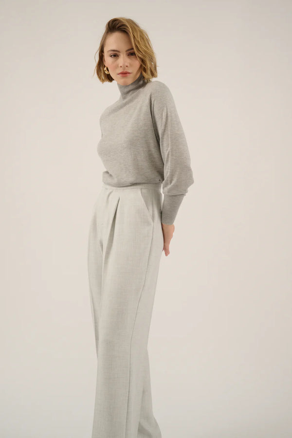 Oscar Cecile Top Mist Grey